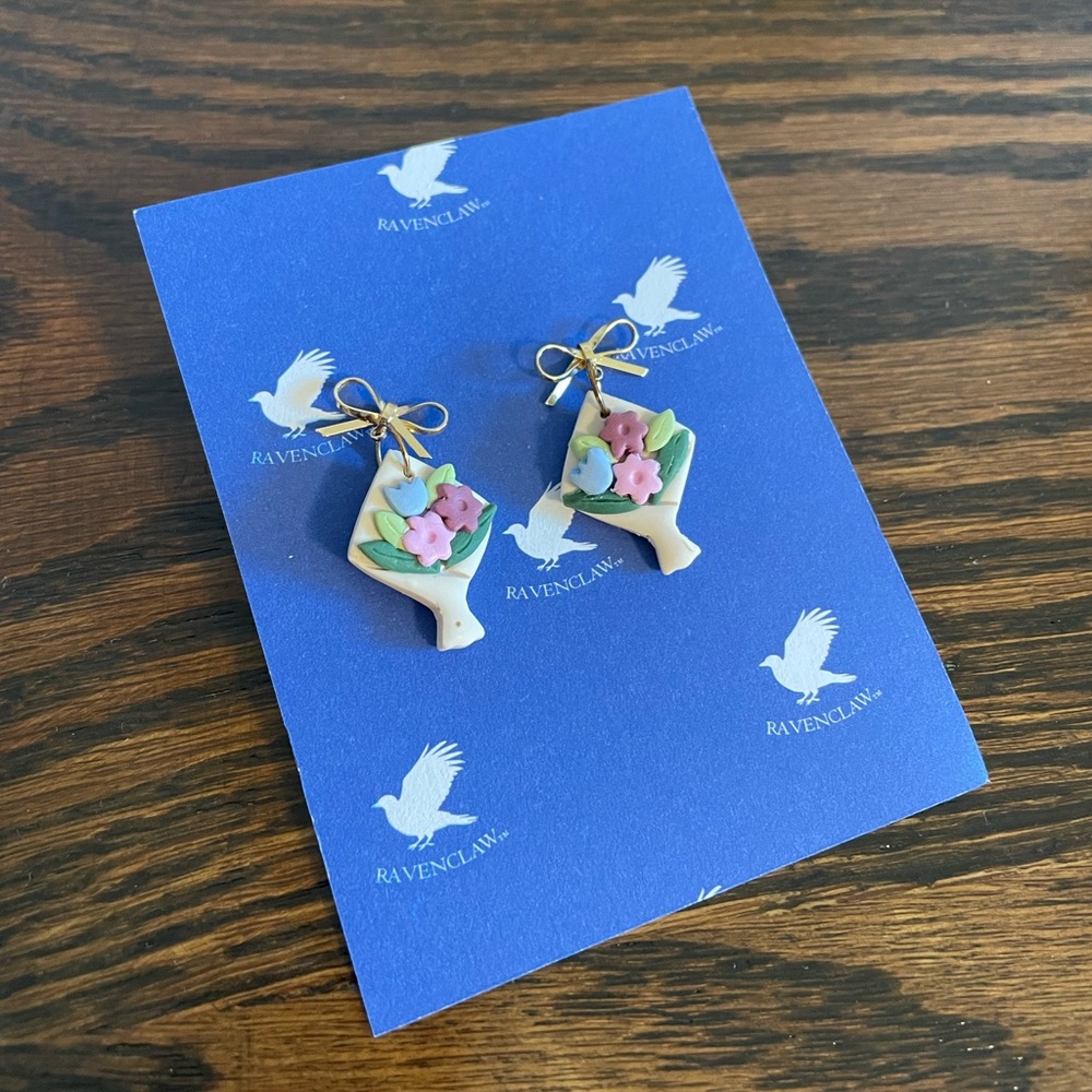 Bouquet Clay Earrings